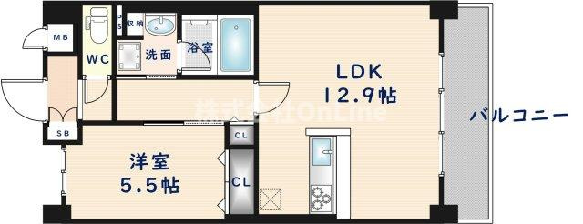 【間取り】 | リラスクエア八尾宮町Ⅱ