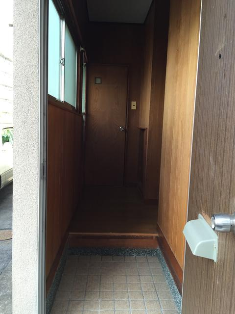 西貸家の玄関|きれいな玄関です