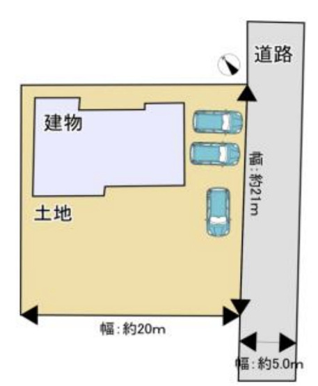 【区画図】 | 久喜市吉羽　中古戸建