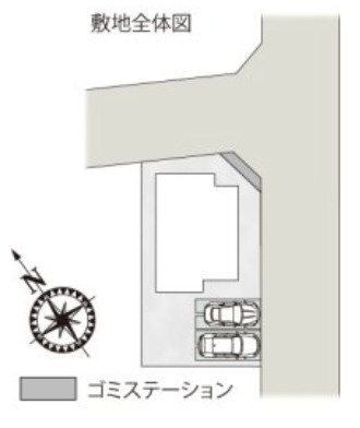 【区画図】 | 久喜市青葉第7期　ワイウッドコート　新築戸建　全3棟　2号棟