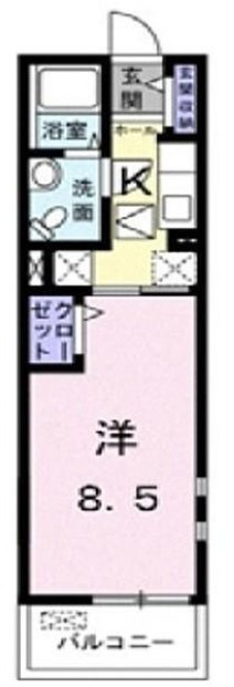 F・Pクレストモザールの間取り