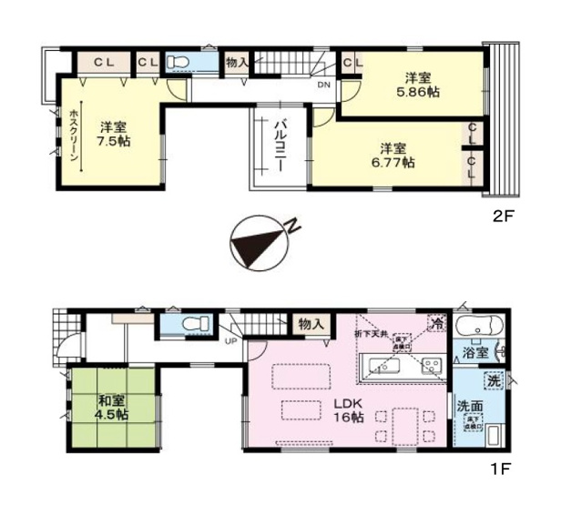【間取り】 | 福岡市第3南区皿山3丁目　3号地（全4棟）【仲介手数料無料・0円】 | 平日、土日祝日もお好きな日時にご見学可能です。お気軽にお問合せ下さい。