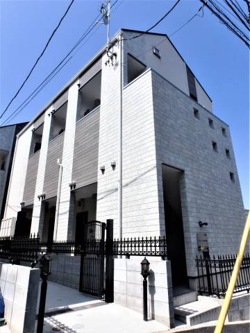 新宿区高田馬場２丁目のアパートの外観|外観もきれいです