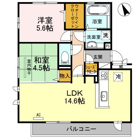 クレスタの間取り