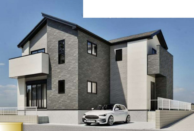 【外観パース】 | KIS久喜市久喜東28期　LIGARE　新築戸建　全1棟　1号棟 | 1号棟