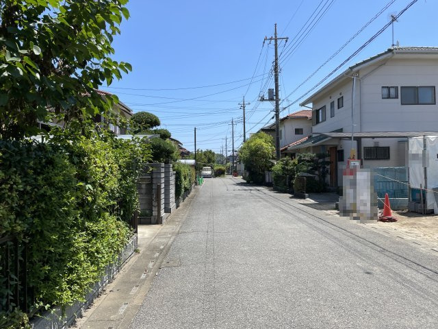【前面道路含む現地写真】 | LIGARE KIS 久喜市桜田6期　新築戸建　全1棟　1号棟