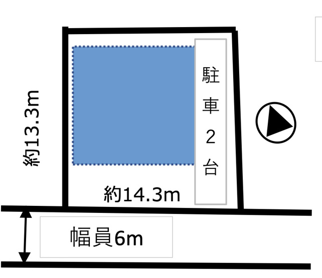 【区画図】 | 久喜市伊坂中央2丁目　中古戸建