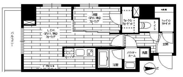 ステージグランデ秋葉原の間取り