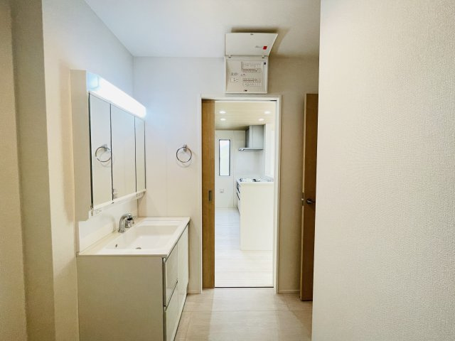 【脱衣所】 | 久喜市久喜東10期　GRAFARE　DESIGN　新築戸建　全13棟　9号棟