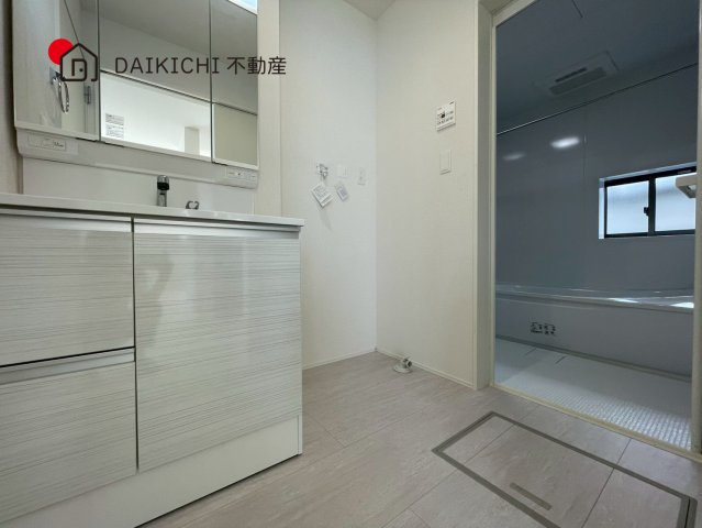 【脱衣所】 | 久喜市久喜東10期　GRAFARE　DESIGN　新築戸建　全13棟　3号棟