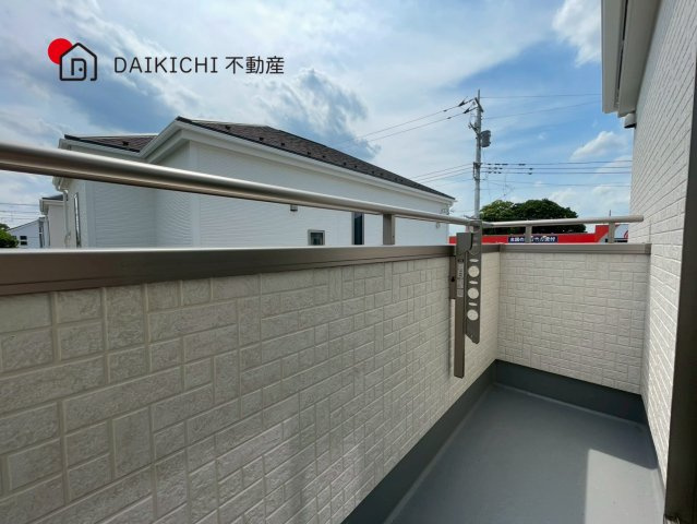 【バルコニー】 | 久喜市久喜東10期　GRAFARE　DESIGN　新築戸建　全13棟　3号棟