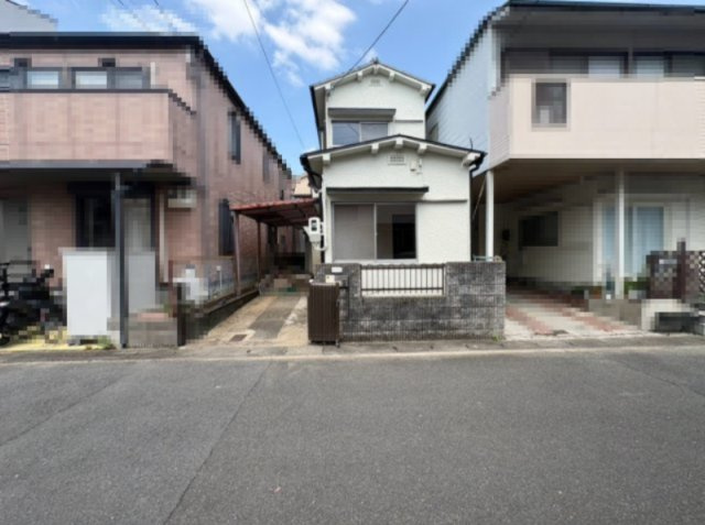 京都市伏見区羽束師古川町の外観|外壁塗装のリフォーム済のため、築年数を感じさせない住宅です！