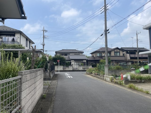 【前面道路含む現地写真】 | 久喜市菖蒲町菖蒲　中古戸建　