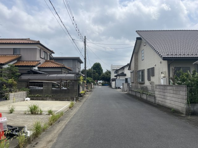 【前面道路含む現地写真】 | 久喜市菖蒲町菖蒲　中古戸建　
