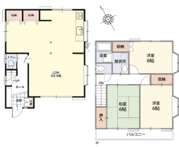 【間取り】 | 久喜市南3丁目　HMH久喜市1期　中古戸建