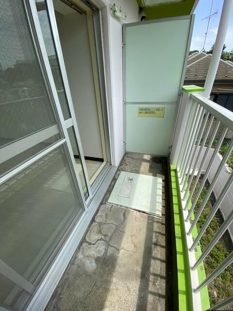 ウィンベルソロ保土ヶ谷第一のバルコニー