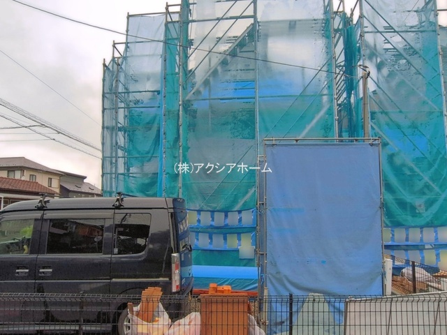 入間市久保稲荷4丁目・全2棟　新築一戸建　1号棟の外観|現地　2026年9月9日撮影