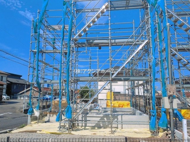 入間市久保稲荷4丁目・全2棟　新築一戸建　1号棟の外観|現地　2026年8月25日撮影