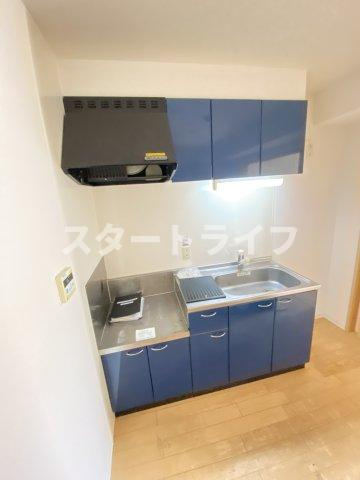 大阪市東淀川区下新庄５丁目の賃貸マンションのキッチン