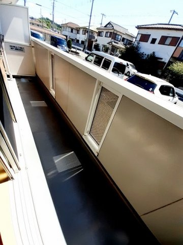 リフティ白水のバルコニー