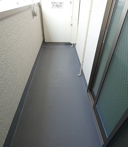 フジパレス聖ヶ丘のバルコニー|広々としたバルコニーです