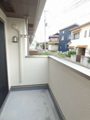 キンモクセイのバルコニー