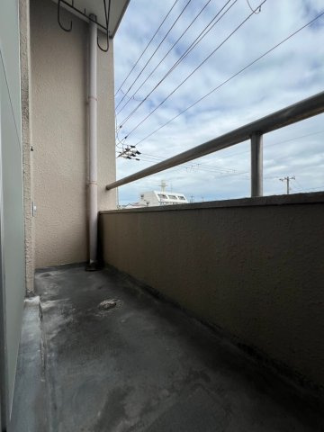 垂水建設ビルのバルコニー