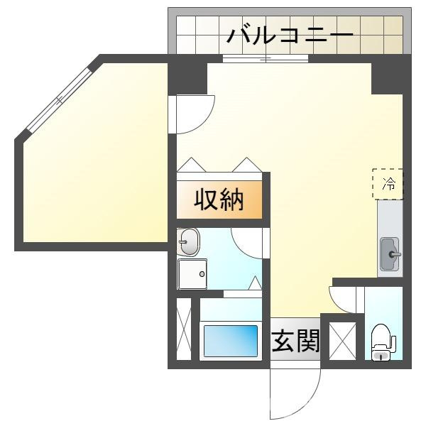 垂水建設ビルの間取り