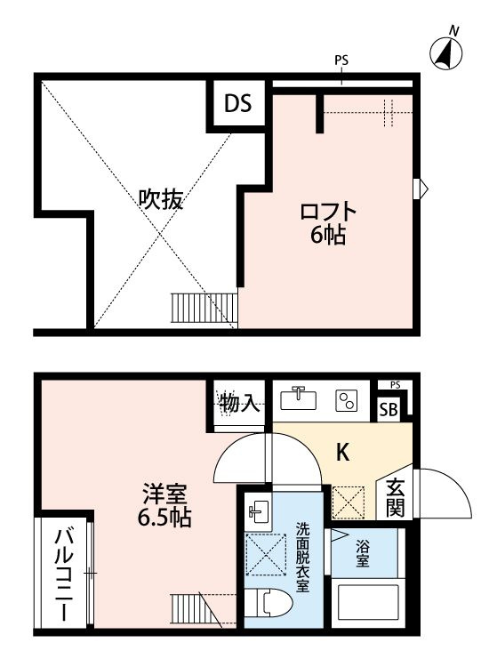 ラ・フロレゾン草加(ラ・フロレゾンソウカ)の間取り