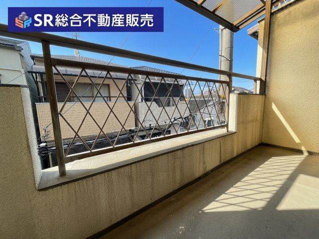菱江5丁目中古戸建のバルコニー|陽当たり良好です！