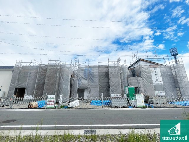 東近江市林田町　第1期　新築一戸建ての外観|現在の進捗状況です！順調に作業進行中、完成が待ち遠しいです！詳細の間取り等、お気軽にお問い合わせください！
