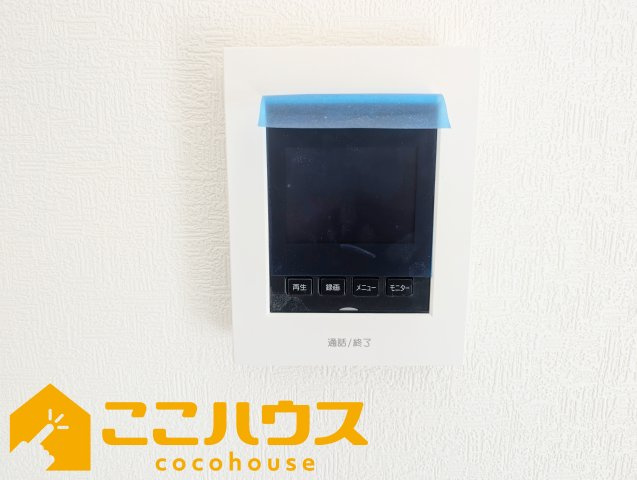 南城市玉城愛地第1　クレイドルガーデン　新築戸建て　全5棟　2号棟のセキュリティ|録画機能付きTVインターホン
