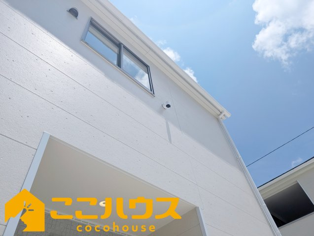 南城市玉城愛地第1　クレイドルガーデン　新築戸建て　全5棟　2号棟の防犯設備|防犯カメラ
