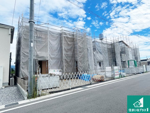 東近江市林田町　第1期　新築一戸建ての外観|現在建築中！落ち着いた街並みで新生活を始めることが出来そう！周辺の物件も併せてご紹介させて頂きます！