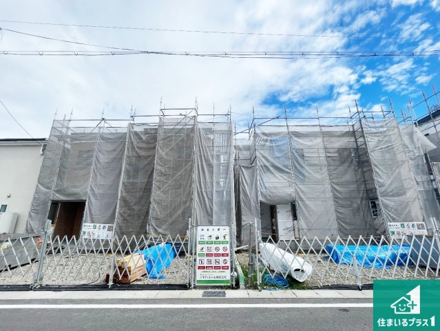 東近江市林田町　第1期　新築一戸建ての外観|現在建築中！落ち着いた街並みで新生活を始めることが出来そう！周辺の物件も併せてご紹介させて頂きます！