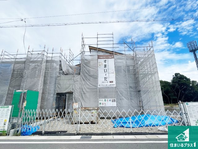 東近江市林田町　第1期　新築一戸建ての外観|現在の進捗状況です！順調に作業進行中、完成が待ち遠しいです！詳細の間取り等、お気軽にお問い合わせください！
