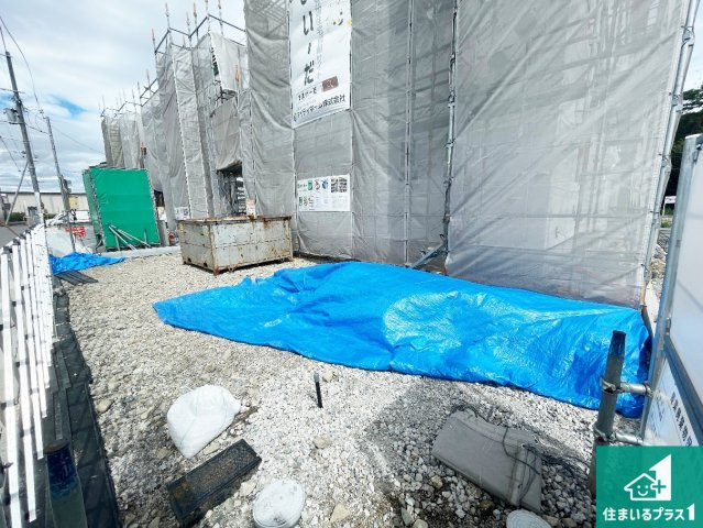 東近江市林田町　第1期　新築一戸建ての外観|現在の進捗状況です！順調に作業進行中、完成が待ち遠しいです！詳細の間取り等、お気軽にお問い合わせください！
