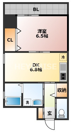 イ・メゾン麹屋の間取り