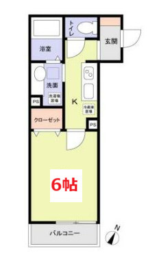 【間取り】 | パラスト　ドルフ | 間取り