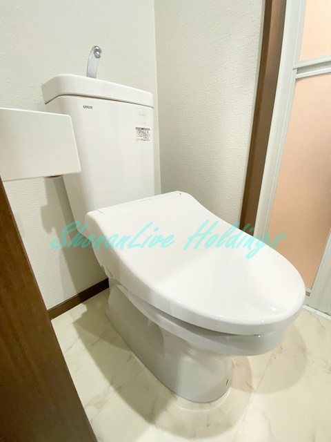 藤沢市長後のアパートのトイレ