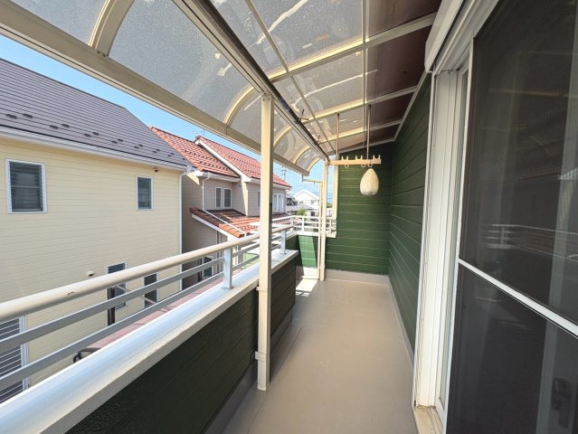 中古戸建　岐阜市小野町3丁目　平成8年築のバルコニー