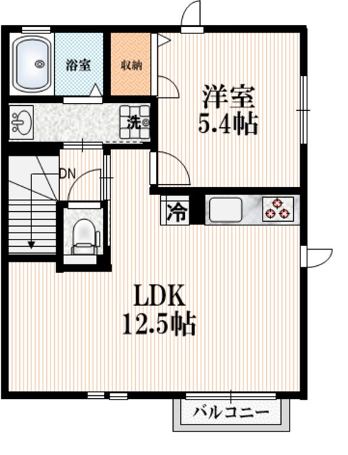 Ｈｅｉｍ ｄｅ Ｗｅｉｄｅの間取り|★開放感のある綺麗な間取り★