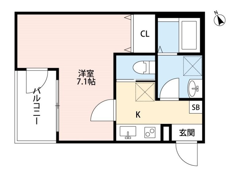 グランプルーヴ東大宮の間取り