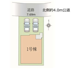 【仲介手数料無料】さいたま市桜区町谷の区画図