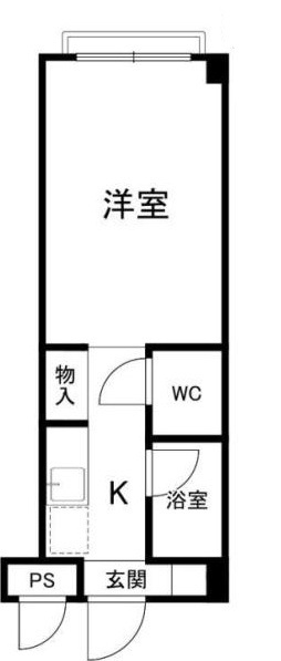 ファミール細野の間取り|間取りです。