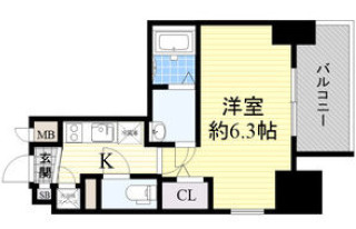 【間取り】 | エスリード松屋町グレイス