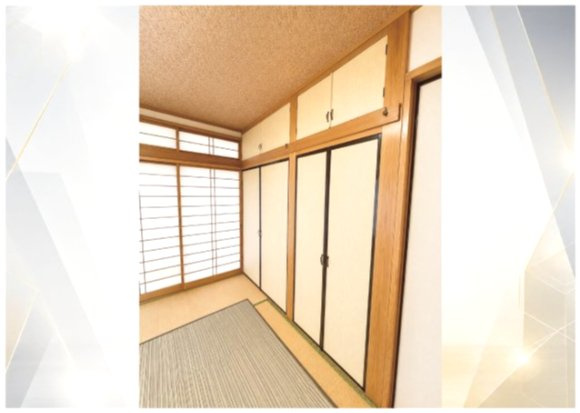 江戸川区北葛西2丁目売戸建の収納|和室ならではの奥行きある押入収納。※一部画像は私物消去CGを施しています。