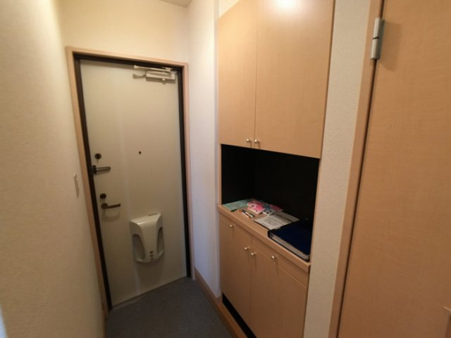 グレイスコートの玄関|大きなものも収納できそうです