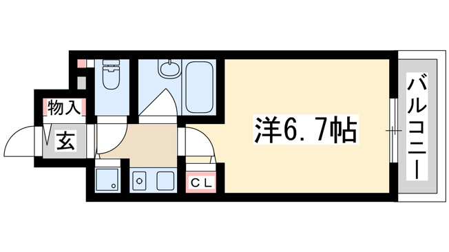 【間取り】 | コスモプラザ新大阪