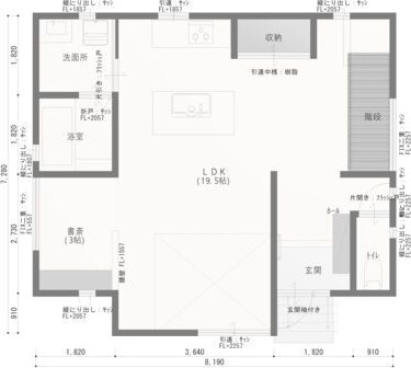 【間取り】 | 白須賀町事務所